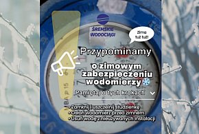 Zabezpiecz wodomierz przed zimą – ważny komunikat dla mieszkańców!-84879