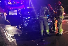 Kolizja dwóch samochodów na ul. Gostyńskiej-85527