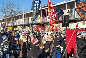 Orszak Trzech Króli z rekordową frekwencją przeszedł przez Śrem-85852