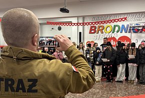 Magiczne serce z ognia i syreny w tle. Finał WOŚP w Brodnicy przeszedł do historii