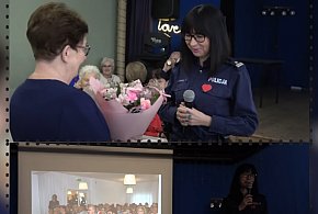 Nowy rozdział po latach służby - Śremscy seniorzy pożegnali podinsp. Ewę Kasińską