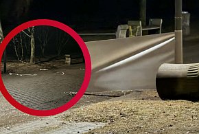 Akt wandalizmu na skwerze 750-lecia! Nastolatkowie zdemolowali park