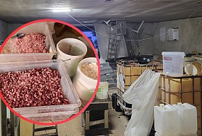 28 milionów złotych w narkotykach! CBŚP ujawnia, co produkowano w Lubiatówku