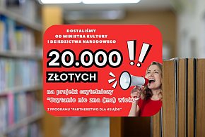 Sukces biblioteki w Książu Wlkp.! Nowy projekt z dofinansowaniem od Ministerstwa