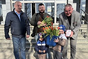 Za nami akcja "Tulipan"! Tak świętowaliśmy Dzień Kobiet na terenie Śremu