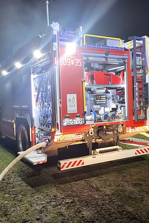 Pożar w Pyszącej-5715