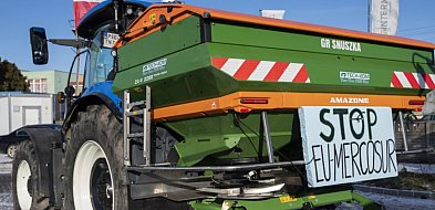 Rolnicy w Jerce protestowali  przeciwko umowie z Mercosur-85753