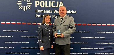 „Niepokonany w kreatywności”. - Asp. szt. Krzysztof Tomaszewski nagrodzony w Pozna-86047