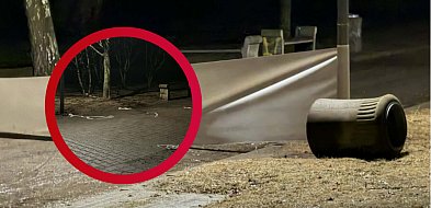 Akt wandalizmu na skwerze 750-lecia! Nastolatkowie zdemolowali park