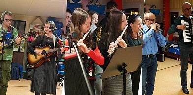 Rodzinne Kolędowanie w Psarskiem.  Iskierki zadbały o wszystko