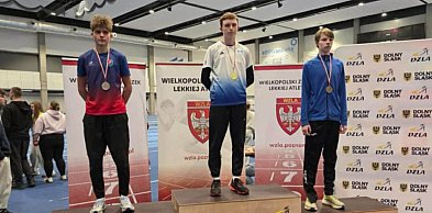 Srebro dla Grzybna. Tymoteusz Szłapka wicemistrzem Wielkopolski w biegu na 1000 m