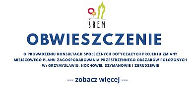 Obwieszczenie o prowadzeniu konsultacji społecznych