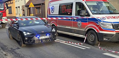 Nowa policyjna Cupra długo nie pojeździła. Wkrótce wróci z naprawy.