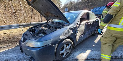 Wymuszenie pierwszeństwa na trasie Śrem-Zaniemyśl. Rozbite auta i wysoki mandat