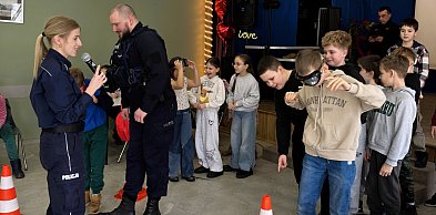 Spokojnie i z uśmiechem. Śremscy policjanci podsumowują bezpieczne ferie 2026