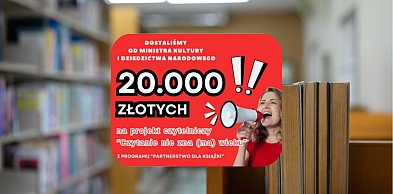 Sukces biblioteki w Książu Wlkp.! Nowy projekt z dofinansowaniem od Ministerstwa