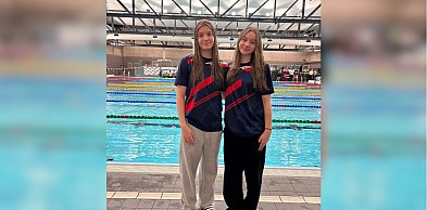 Śremskie pływaczki podbiły Norwegię! Sukces Aleksandry Nowak i Zuzanny Michalskiej