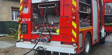 Po ugaszeniu pożaru w kotłowni pojawił się problem z wodą