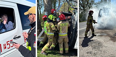 Jaszkowo w centrum zdarzenia! Ćwiczenia z wypadku masowego gminy Śrem i Brodnica