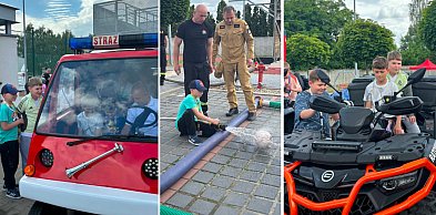Dzień Dziecka wśród służb - KP PSP Śrem otworzyła swoje bramy dla najmłodszych!