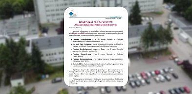 Zmiany dla pacjentów szpitala w Śremie! Niektóre poradnie zmieniają lokalizację