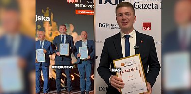 Gmina Śrem wśród najlepszych w kraju! Burmistrz odebrał „Perłę Samorządu 2026"