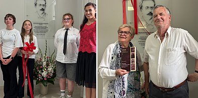 Uroczystość w śremskiej bibliotece - Tablica prof. Święcickiego odsłonięta!
