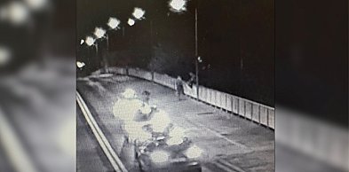 Nocna interwencja na moście w Śremie! Policjant odwiódł mężczyznę od tragedii