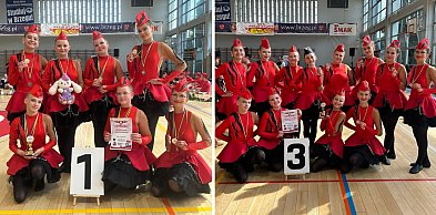Złoty finał sezonu! Mażoretki Queen Dolsk z medalami Mistrzostw Polski w Brzegu