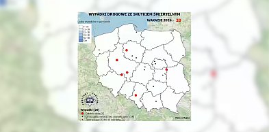 Tragiczna doba na polskich drogach! Policyjna mapa wypadków stale rośnie