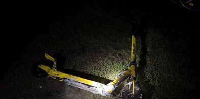 Zbrudzewo. Nie tylko brawurowa jazda  użytkowników hulajnóg  stanowi zagrożenie. -82888