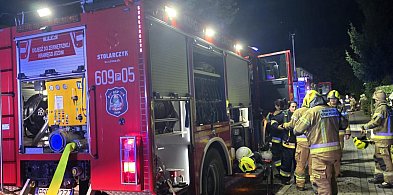 Alarm w internacie ZSR w Grzybnie. Na szczęście to tylko ćwiczenia-83814