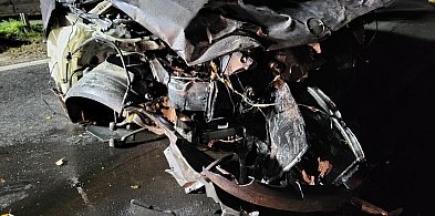 Kolizja BMW z ciężarówką na drodze wojewódzkiej nr 432-84251