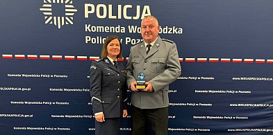 „Niepokonany w kreatywności”. - Asp. szt. Krzysztof Tomaszewski nagrodzony w Pozna-86047