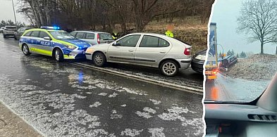 Ciężki poranek w powiecie śremskim.