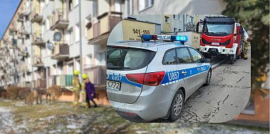 Siłowe otwarcie mieszkania na ul. Komorowskiego - Niepokój o bliską osobę