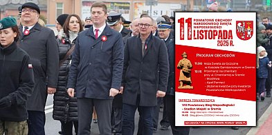 Powiatowe obchody 11 listopada w Śremie. Starosta zapra-83891