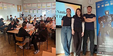 Licealiści współpracują z Politechniką Poznańską. Spotk-84443
