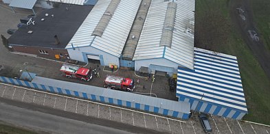 Pożar w zakładzie w Sikorzynie - rutynowe prace zamieni-84885