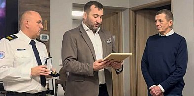 Roman Bartkowiak odznaczony Złotym Medalem za Zasługi dla WOPR-85257
