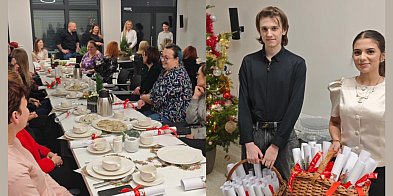 Spotkanie opłatkowe w ZST - Rada Rodziców i Samorząd Uc-85392