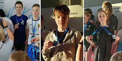 Pływacy Wodnika Śrem zdominowali podium w Kępnie! Siedem medali na Torpeda Cup