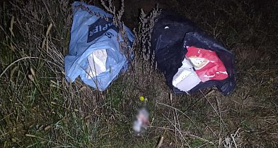Porzucił dwa worki gruzu. Wpadł po zgłoszeniu mieszkańca-83757