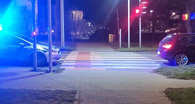 Potrącenie rowerzysty na przejściu dla pieszych przy ul. Grunwaldzkiej i Zamenhofa-84350