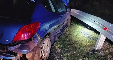 Rajd przez rondo zakończony na barierach. Interweniowała policja z sąsiedniego pow-84590