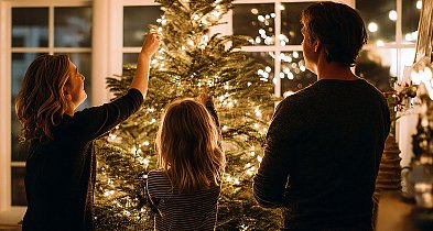 Ozdobienie domu dekoracjami bożonarodzeniowymi-84930