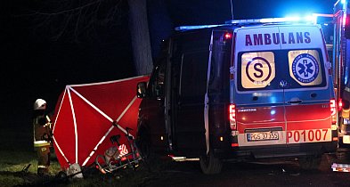 Tragedia na drodze Czajkowo-Łęka Mała - Nie żyje 45-letni rowerzysta-85627
