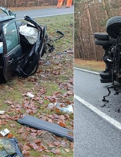Tragiczny wypadek na drodze krajowej nr 15. 37-latek zginął na miejscu-84380