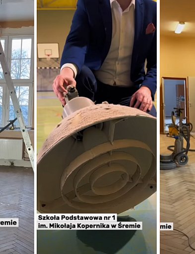 Ferie pod znakiem remontów! Trwa odświeżanie śremskich szkół na nowy semestr