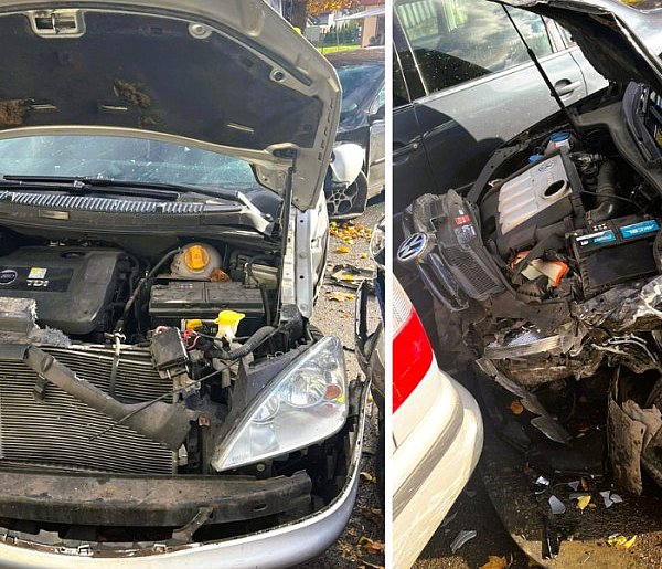 Pijany 21-latek bez uprawnień spowodował karambol przy cmentarzu-83945